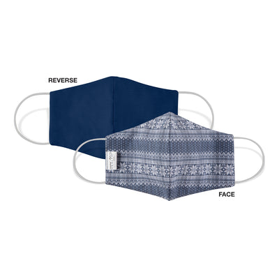 Martex Health Cozy Cabin Reversible Triple Layer Face Masks with SILVERbac Antimicrobial Technology