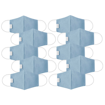 Martex Health Face Mask with SILVERbac™ Antimicrobial Technology - 10 Pack