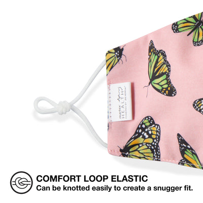 Martex Health Butterfly Triple Layer Standard Face Mask with SILVERbac™ Antimicrobial Technology