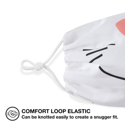 Martex Health Easter Bunny Double Layer Gathered Standard Face Mask