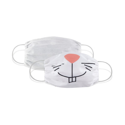 Martex Health Easter Bunny Double Layer Gathered Standard Face Mask