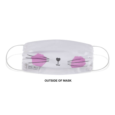 Martex Health Bunny Face Double Layer Gathered Youth Face Mask