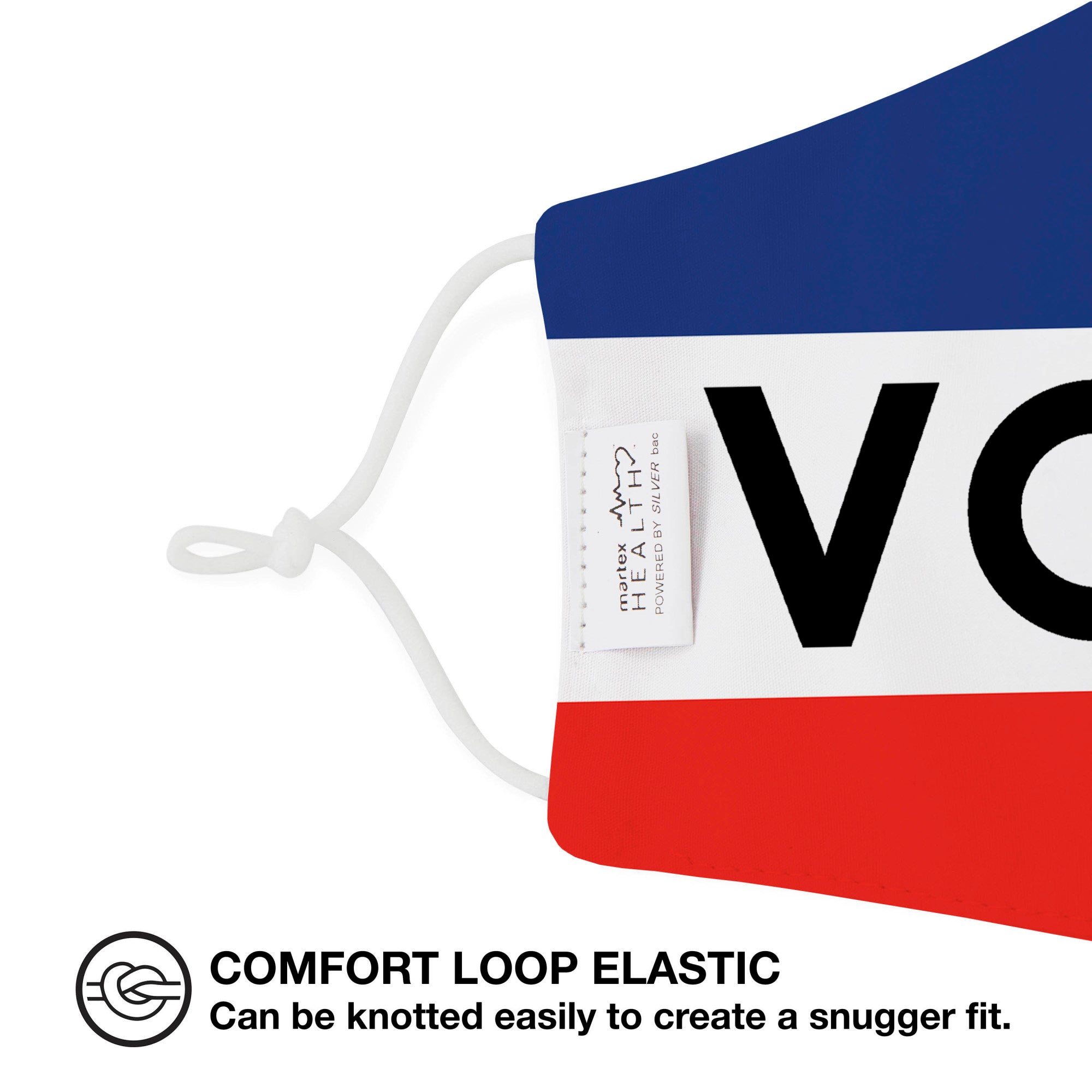Martex Health Vote Triple Layer Face Masks with SILVERbac™ Antimicrobial Technology