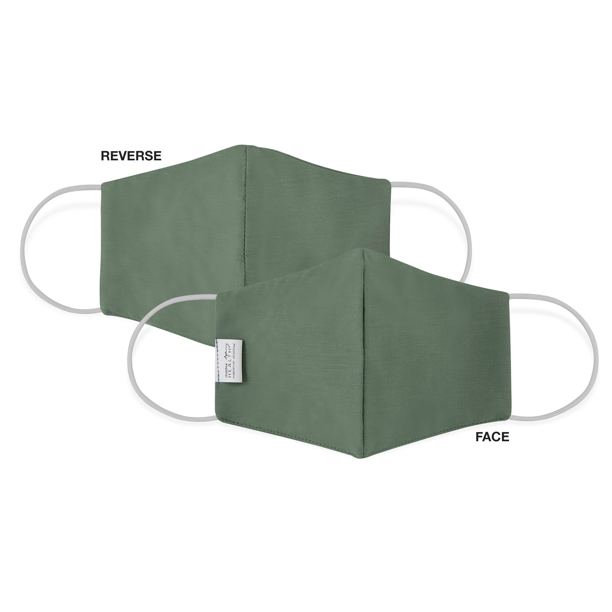 Martex Health Triple Layer Adult Face Mask with SILVERbac™ Antimicrobial Technology