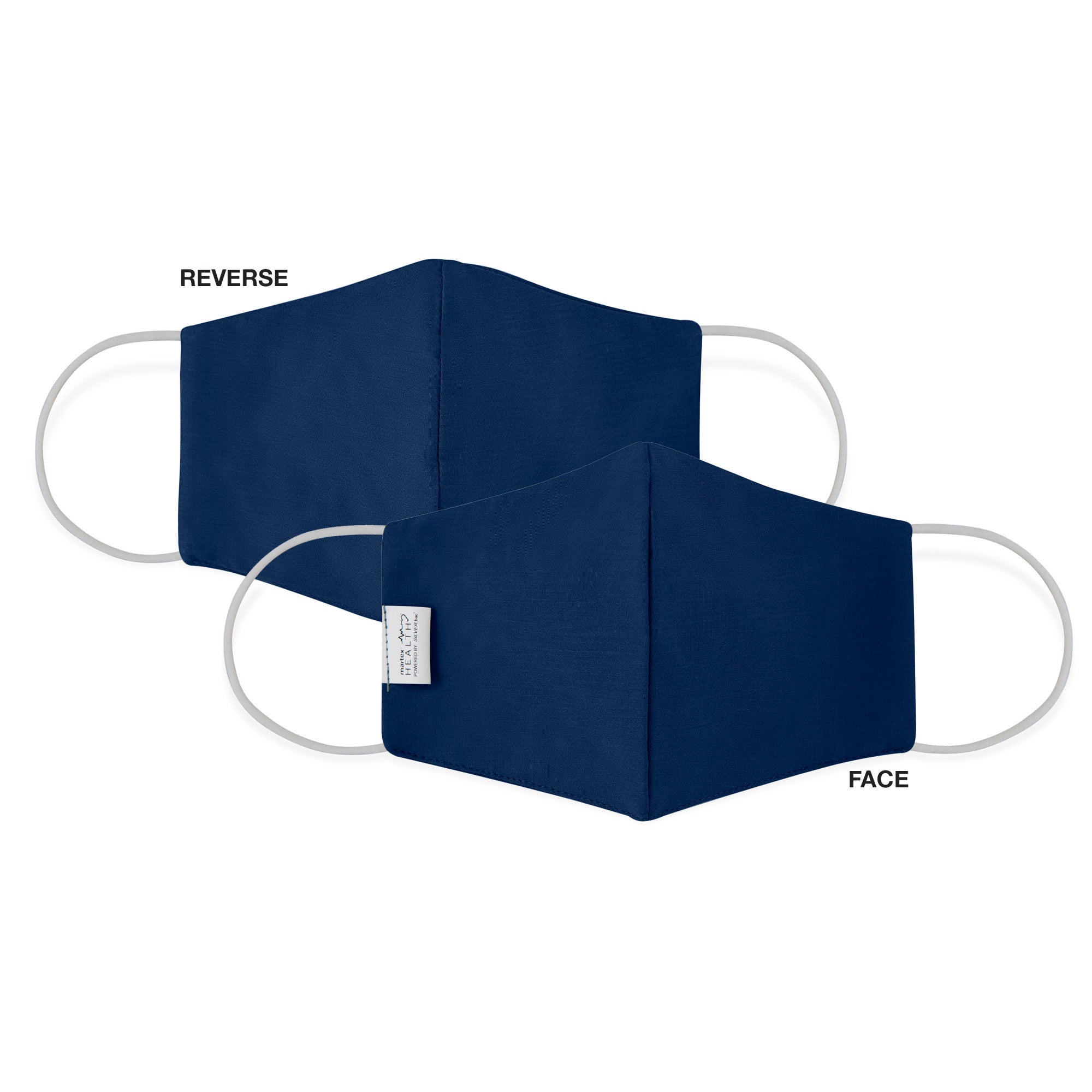 Martex Health Triple Layer Adult Face Mask with SILVERbac™ Antimicrobial Technology
