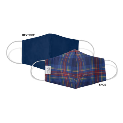 Martex Health Cozy Cabin Reversible Triple Layer Face Masks with SILVERbac Antimicrobial Technology