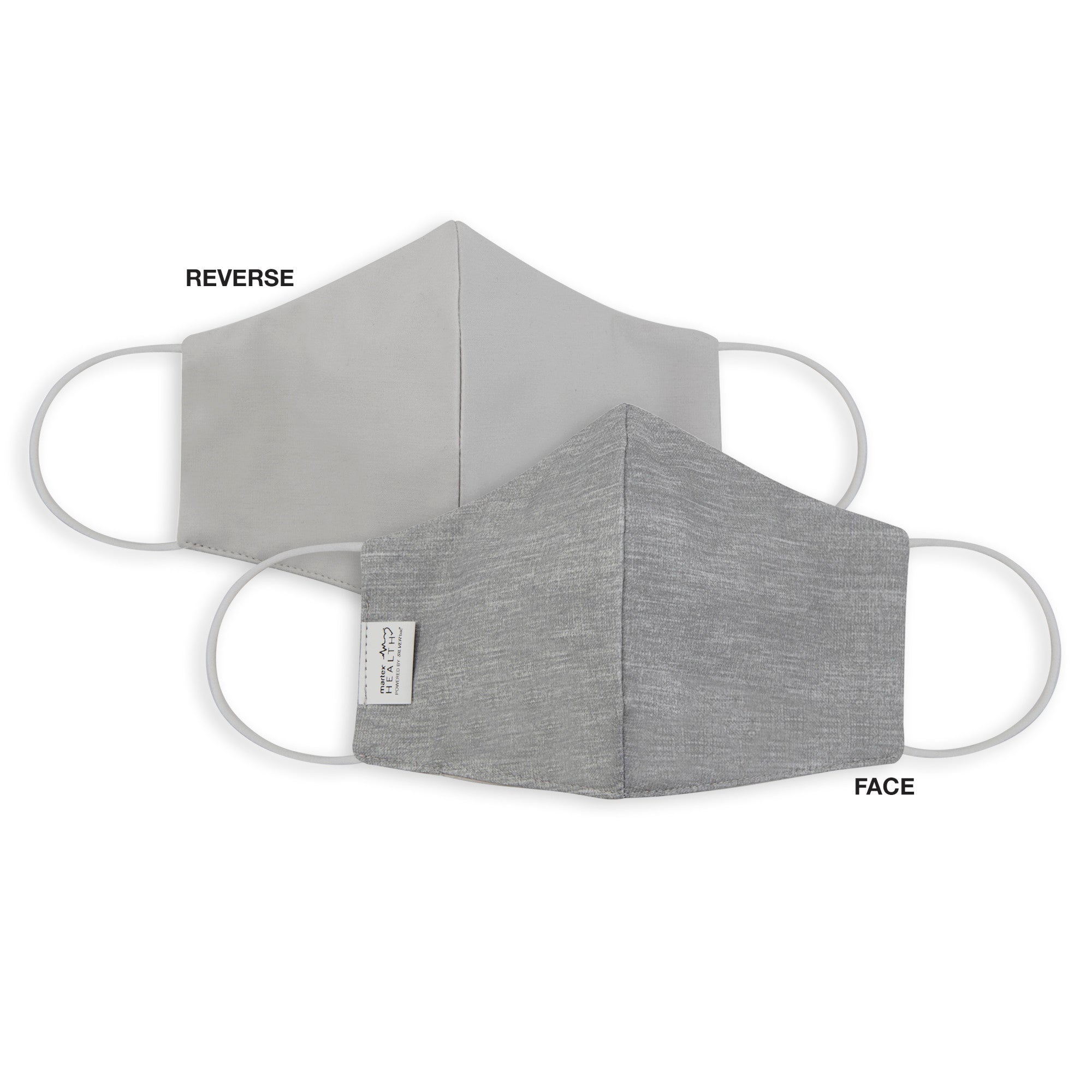 Martex Health First Day Outfit Triple Layer Face Masks with SILVERbac™ Antimicrobial Technology 3-Pack