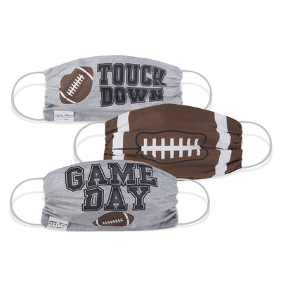 Martex Health Football Double Layer Gathered Face Masks 3-Pack