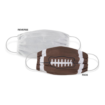 Martex Health Football Double Layer Gathered Face Masks 3-Pack