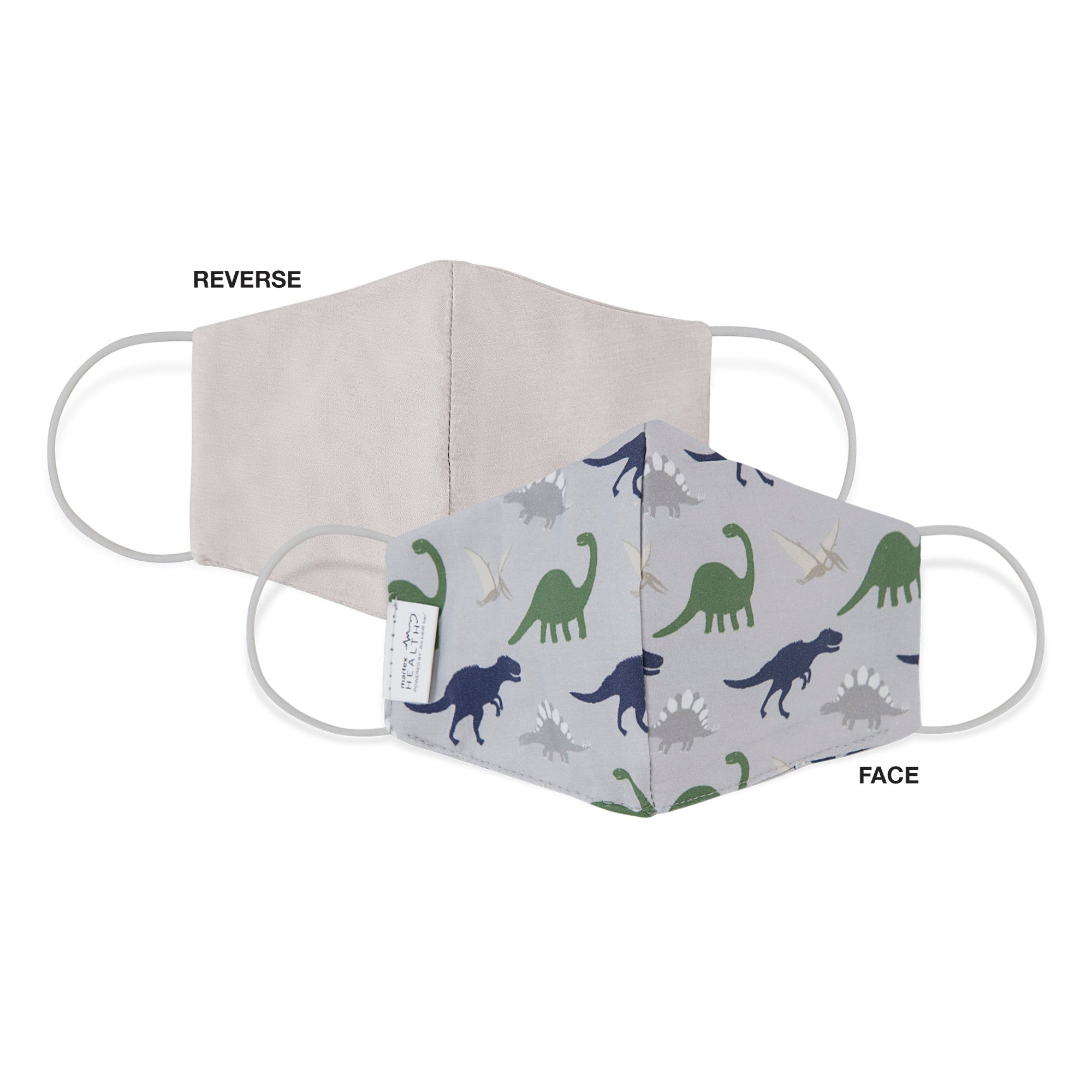 Martex Health Youth Triple Layer Face Mask with SILVERbac™ Antimicrobial Technology