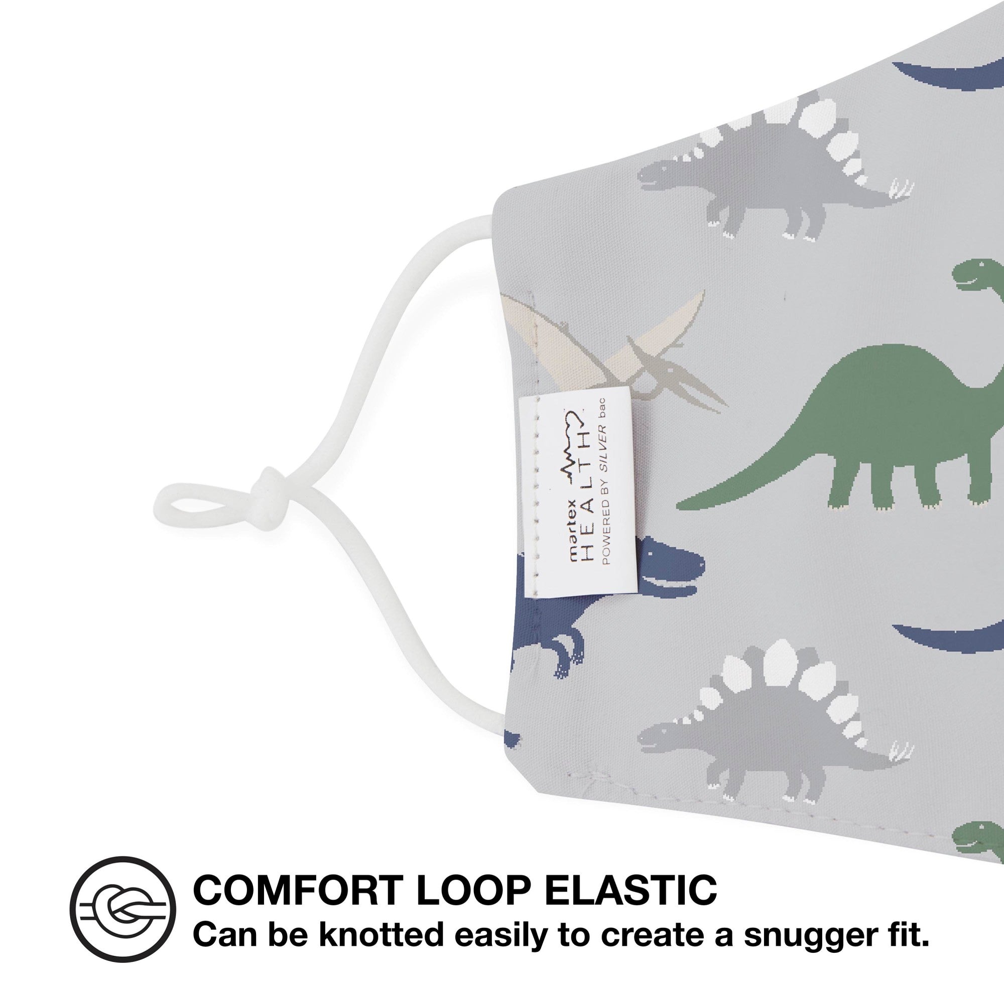 Martex Health Youth Triple Layer Face Mask with SILVERbac™ Antimicrobial Technology