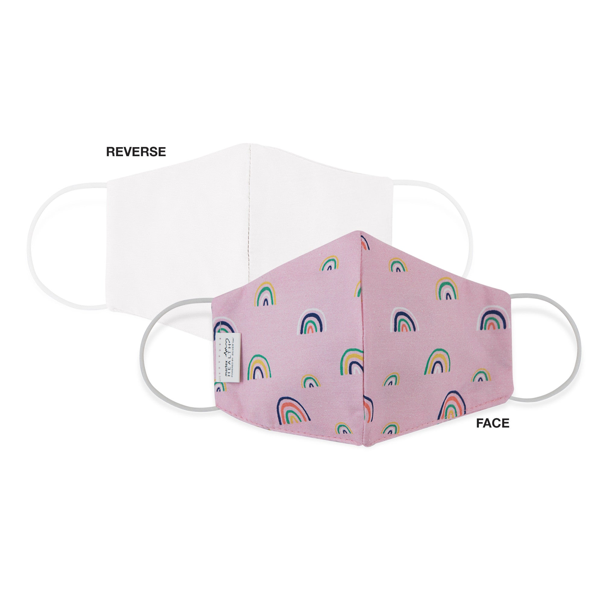 Martex Health Youth Triple Layer Face Mask with SILVERbac™ Antimicrobial Technology