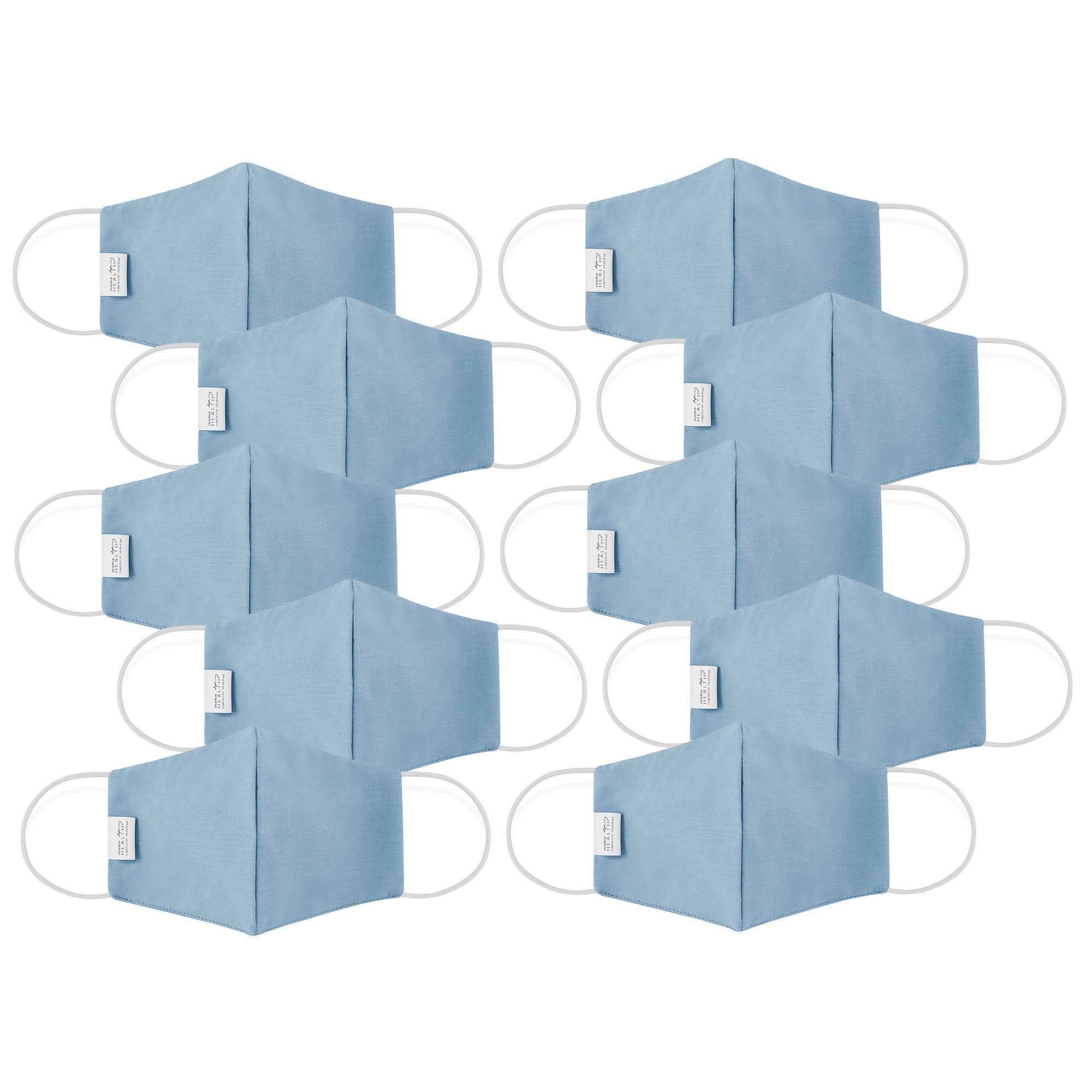 Martex Health Face Mask with SILVERbac™ Antimicrobial Technology - 10 Pack