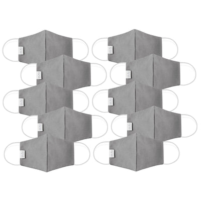 Martex Health Face Mask with SILVERbac™ Antimicrobial Technology - 10 Pack